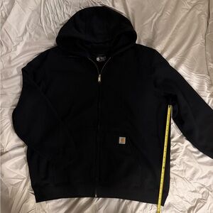 Carhartt Black Full-Zip Hoodie